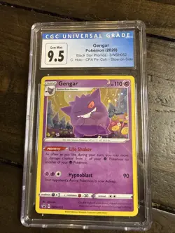 Gengar SWSH052 SWSH: Sword & Shield Promo Cards Holo CGC 9.5 - Image 1