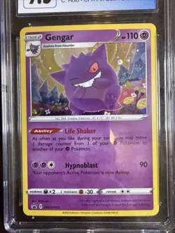 Gengar SWSH052 SWSH: Sword & Shield Promo Cards Holo CGC 9.5 - Image 2