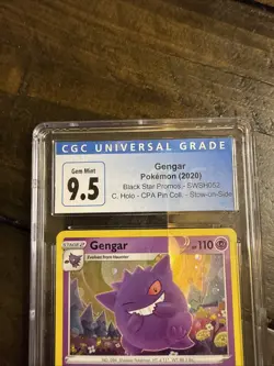Gengar SWSH052 SWSH: Sword & Shield Promo Cards Holo CGC 9.5 - Image 3