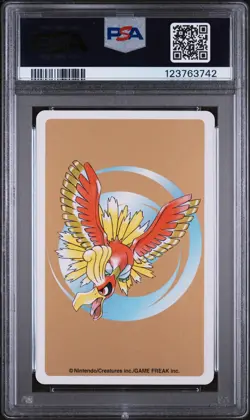 2000 POKEMON GOLD VERSION PLAYING CARDS ACE OF DIAMONDS #158 TOTODILE PSA 10 - Image 2