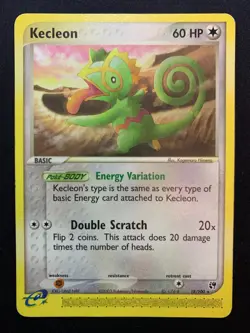 KECLEON - 18/100 - SANDSTORM - RARE POKEMON CARD - MP - Image 1