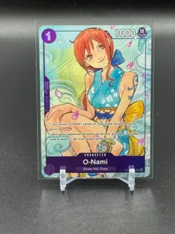 O-Nami (Illustration Box Vol.1) OP05-062 One Piece Promotion Card Foil - Image 1