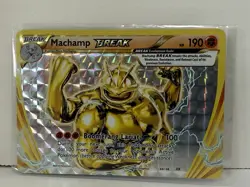 Pokemon TCG Machamp Evolutions Card 60/108 Break XY Holo Rare - Image 2