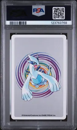 2000 POKEMON SILVER VERSION PLAYING CARDS 10 OF SPADES #243 RAIKOU PSA 10 - Image 2