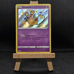 Pokemon TCG Dedenne SV051/SV122 Shiny Vault Shining Fates Holo Rare NM TCG Card - Image 1