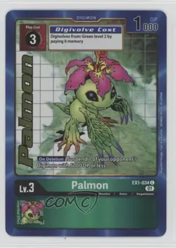 2021 Digimon Card Game - Classic Collection Palmon (Alt Art) #EX1-034 - Image 1