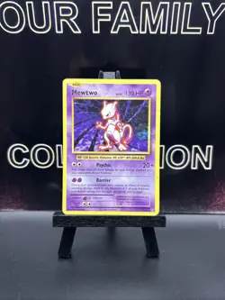 Pokemon TCG XY Evolution 51/108 Mewtwo Black Star Rare Card MP Free Shipping - Image 1