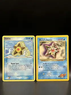 Staryu Bundle 77/107 90/132 - Pokemon Cards - MP/HP - Image 1
