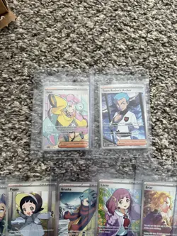 Pokemon TCG 16 Card Lot of Trainers & Full Arts Various Sets English NM - Image 4