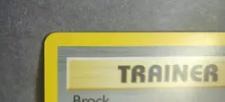 Rare Holo Pokemon Gym Heroes "Brock" Trainer Card 15/132 (Unlimited, English) - Image 4