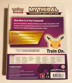 Pokemon Trading Card Game Mythical Pokemon Collection Mew - Image 5