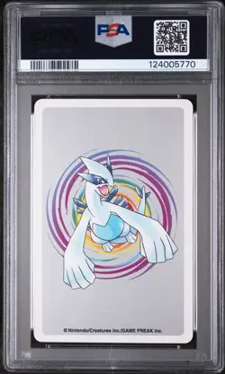 2000 POKEMON SILVER VERSION PLAYING CARDS QUEEN OF CLUBS #182 BELLOSSOM PSA 9 - Image 2