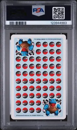 1998 POKEMON STADIUM BLUE VERSION PLAYING CARDS ACE OF SPADES ARTICUNO PSA 10 - Image 2