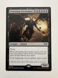 Doomsday Excruciator MTG Magic the Gathering Card NM Near Mint DSK - Image 1