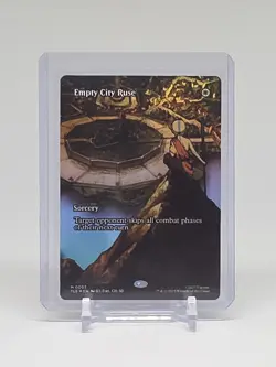 MTG Avatar The Last Airbender Empty City Ruse Borderless Foil M0003 - Image 1