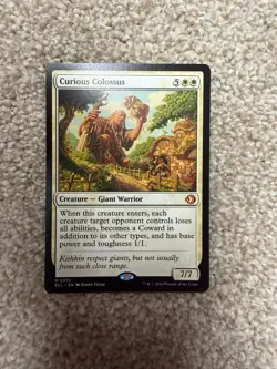 Curious Colossus Lorwyn Eclipsed Mythic Rare - Image 2