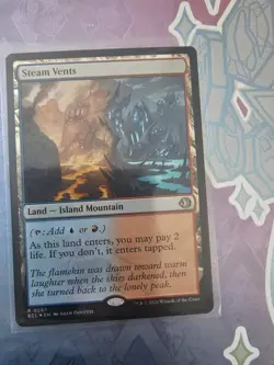 Steam Vents Lorwyn Eclipsed Foil: mtg 0267 - Image 1