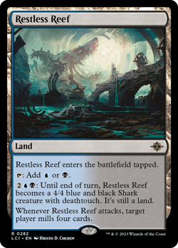 MTG - Restless Reef [The Lost Caverns of Ixalan] - Image 1