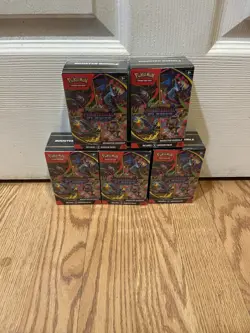 x5 Pokemon TCG Phantasmal Flames Booster Bundle-X6 Packs Sealed IN HAND✅ - Image 1