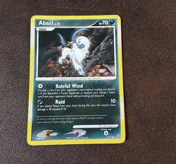 Absol 21/132 Non-holo Rare Pokemon TCG Secret Wonders - Image 1