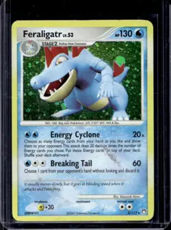 2007 Pokemon Diamond & Pearl Mysterious Treasures Feraligatr Holo #8/123 - Image 1