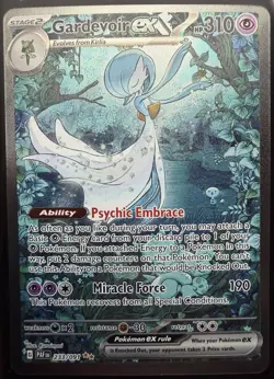 Pokemon Gardevoir ex 233/091 PAF Holo TCG Paldean Fates English - Image 1