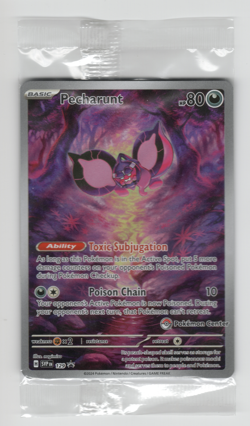 Pecharunt - 129 (Pokemon Center Exclusive Stamped) - Sealed Promo Shrouded Fable - Image 1
