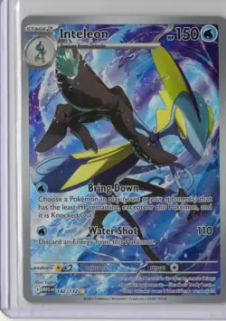 Inteleon | 142/132 | Pokemon | Mega Evolution | Holo - Image 1