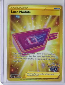 Lure Module - 088/078 Pokemon GO Gold Trainer - NM/MINT - Image 1