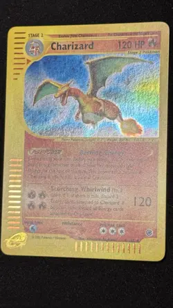 2002 Expedition Charizard Holo Rare 6/165 WOTC E-Reader Series Pokemon - Image 2