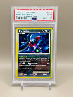 2009 Pokemon D&P Darkrai Holo Black Star Promo PSA 9 - Image 1