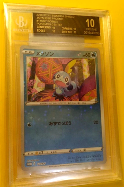 🦎POP 1 BGS Black Label 10 Sobble 146/S-P Pokemon Center Kanazawa Promo JPN🦎 - Image 1