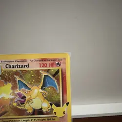 Charizard Celebrations Classic Collection Holo Base Set Pokemon 4/102 raw (NM) - Image 3