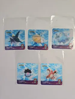 2003 Pokemon Advanced Artbox 3D 5 Cards Lot As Seen - Image 1
