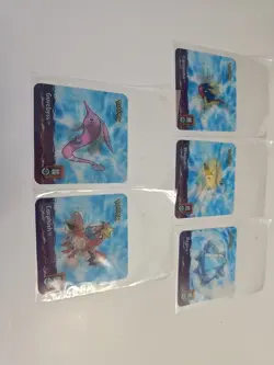 2003 Pokemon Advanced Artbox 3D 5 Cards Lot As Seen - Image 4
