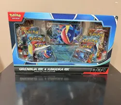 Pokemon Greninja EX and Kingdra EX Special Collection Box - Sealed - Brand New - Image 1