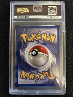 1999 Pokemon Rocket 1st Edition Dark Dragonite PSA 9 MINT - Image 2