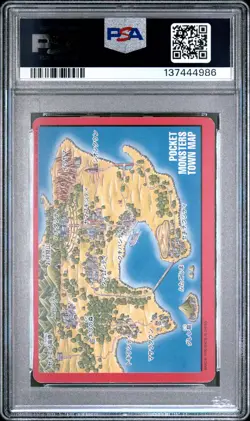 1996 POKEMON JAPANESE BANDAI CARDDASS VENDING #000 CHARIZARD TRAINER PSA 5 - Image 2