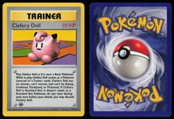 Clefairy Doll 70/102 Rare Base Set 1st Edition Pokemon - Image 3