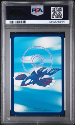 2003 POKEMON SAPPHIRE VERSION PLAYING CARDS JOKER KYOGRE PSA 9 - Image 2