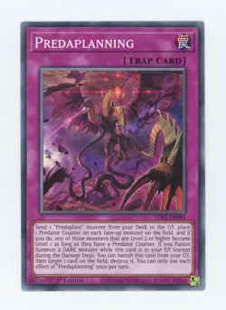 Yugioh Predaplanning LDS3-EN081 Common 1st x3 Play Set NM - Image 1
