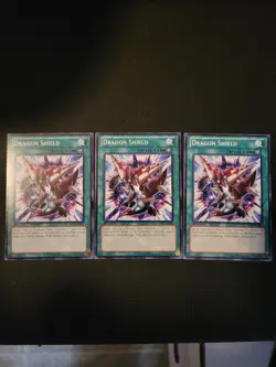 3X Dragon Shield SHSP-EN061 / 1ST EDITION / YU-GI-OH - Image 1