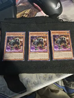 X3 Ancient Gear Hunting Hound - MP17-EN180 - Common - 1st Edition Yugioh - Image 1
