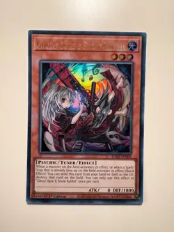Yu-Gi-Oh! • Ghost Ogre & Snow Rabbit (Alternate Art) • RA02-EN009 • Ultra Rare - Image 1