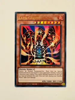 Yu-Gi-Oh! • Lava Golem • RA01-EN001 • Ultra Rare (1Ed) • ENG • MINT - Image 1