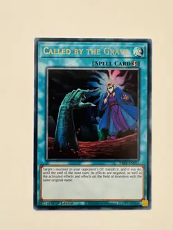Yu-Gi-Oh! • Called by the Grave • RA01-EN057 • Ultra Rare (1Ed) • ENG • MINT - Image 1