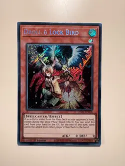 Yu-Gi-Oh! • Droll & Lock Bird • RA02-EN006 • Secret Rare (1Ed) • ENG • MINT - Image 1
