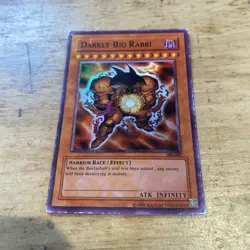 Darkly Big Rabbi Yu Gi Oh Card Holo Rare Copy Exodia Yugioh Fake - Image 1
