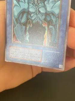 JAPANESE YU-GI-OH OBELISK THE TORMENTOR G4-02 SECRETE RARE - VG - Image 4