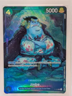 Jinbe 030 One Piece PSA 10 ONE PIECE PREMIUM COLLECTION Bandai Card Fest Texture - Image 1